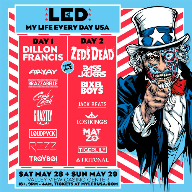 Win a Ticket to my LED USA LED Presents